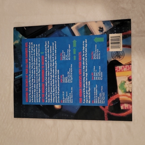 Nintendo Player's Guide Strategy Guide Vintage Book Top Secret Passwords - Picture 3 of 8